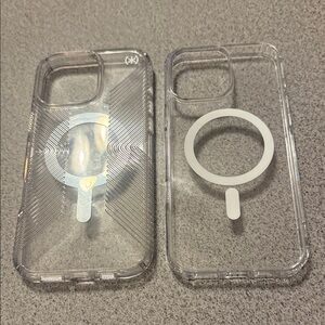 Clear case lot iPhone 16 pro max hello